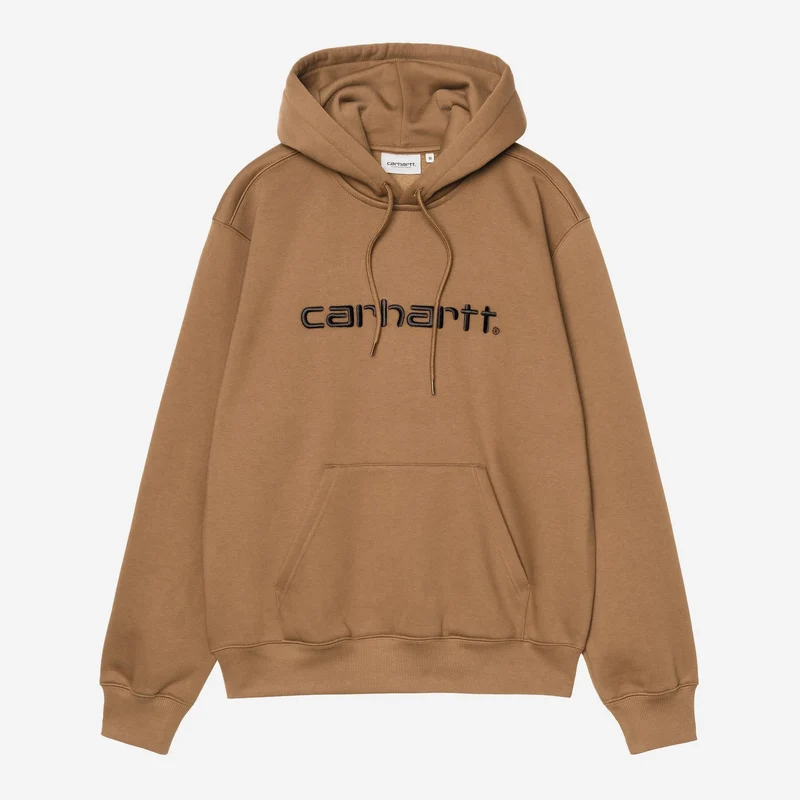 Carhartt WIP Heren capuchon Carhartt Sweatshirt | WIP H Bruin Zwart