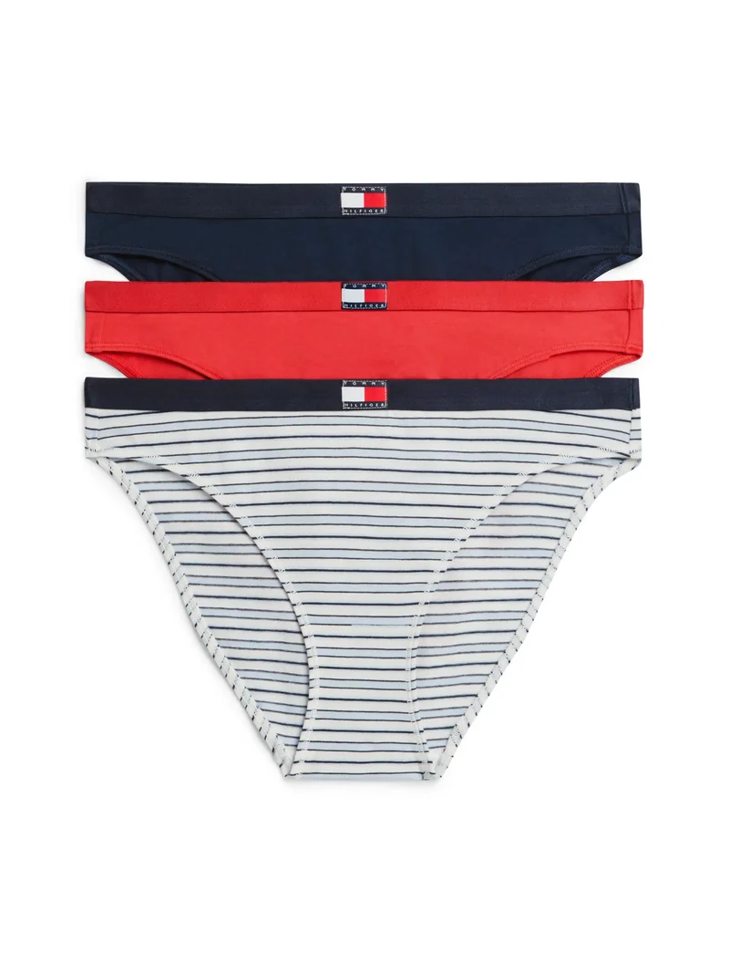 Tommy Hilfiger 3-Pack Dames Bikini Slips - Low rise