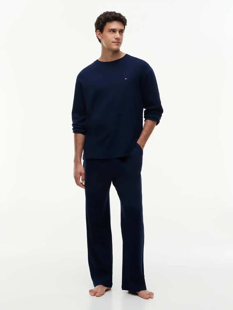 Tommy Hilfiger heren Pyjama - Waffle set