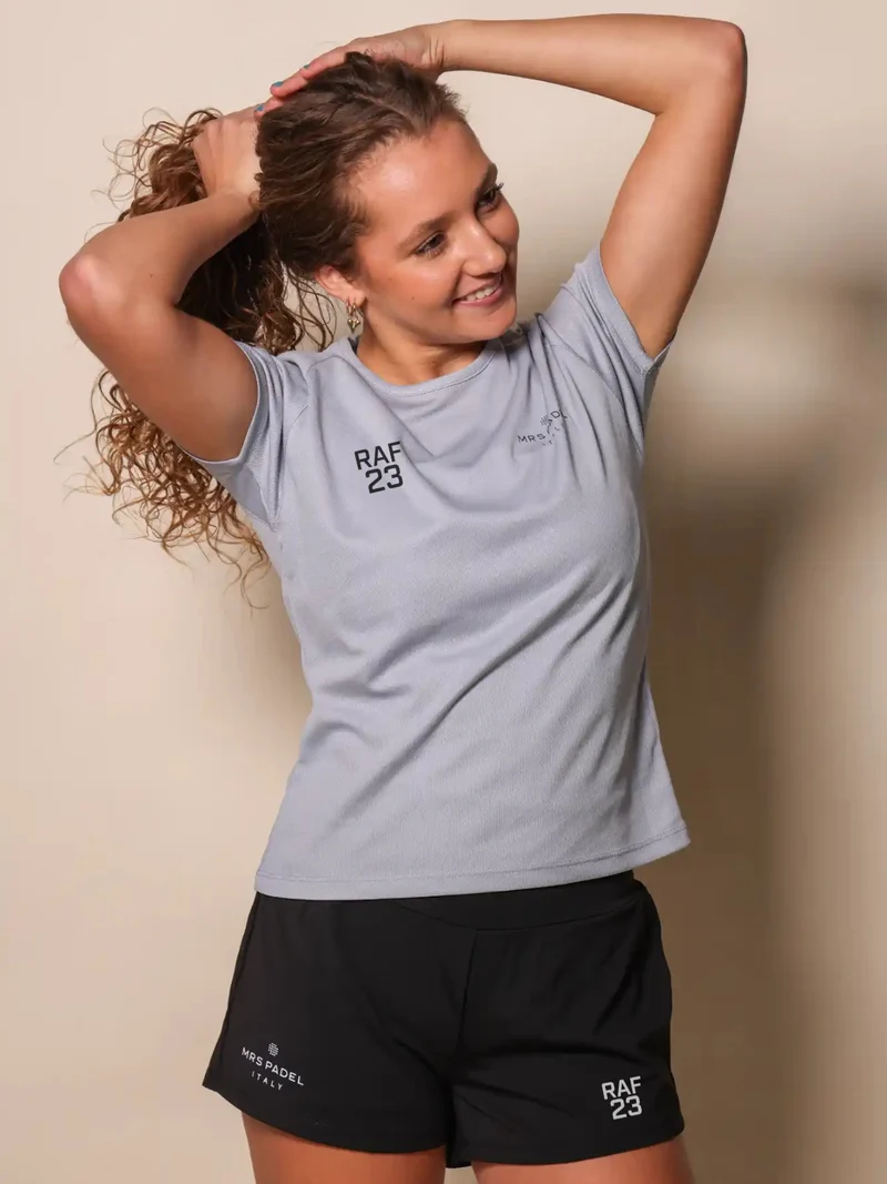 RAF23 Zwarte Dames Padelshort