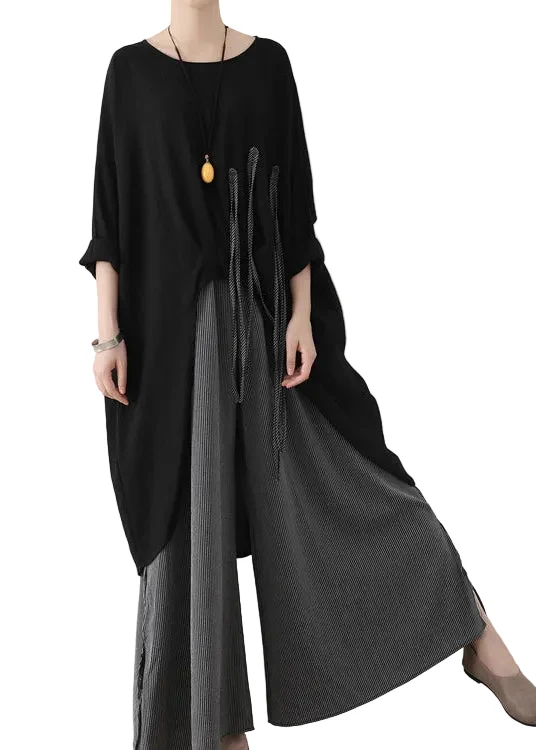 Dames Wijde Pijpen Broek Casual Oversized
