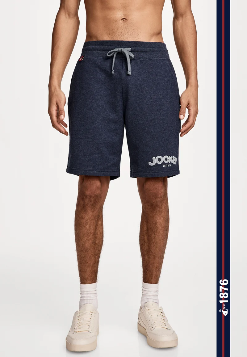Jockey® Lightweight Cotton Blend Fleece 8.5" Short