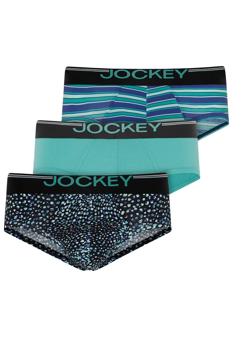 Jockey® Cotton Stretch Comfort Brief - 3 Pack
