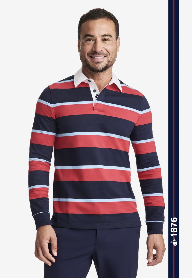Jockey® 1876 Collection Long Sleeve Rugby Polo