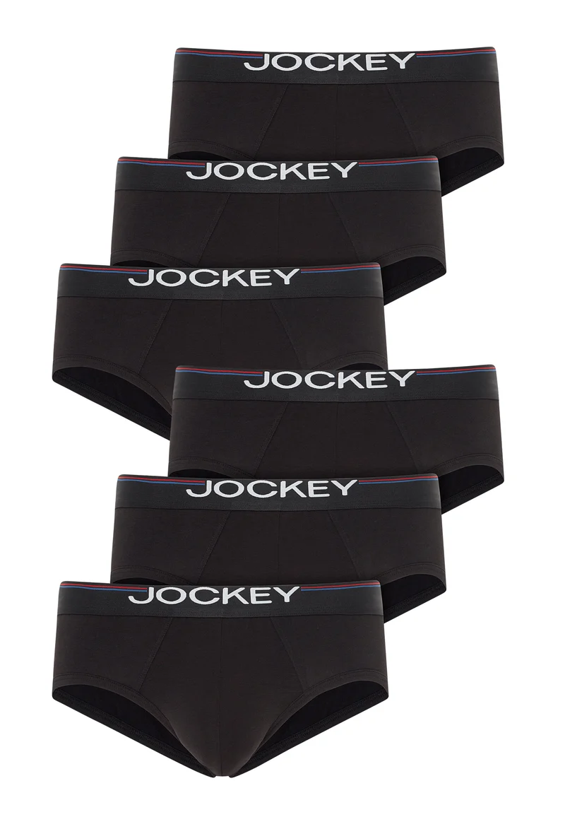 Jockey® Cotton Stretch Comfort Brief - 6 Pack