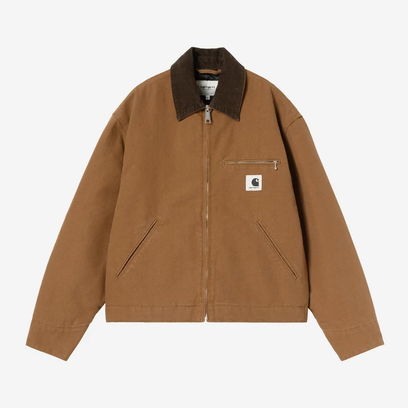 Carhartt WIP DAMES OG Detroit Jas | In bewerking Hamilton Brown Tobacco