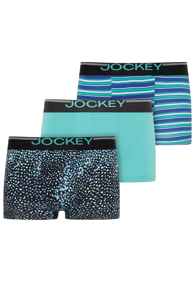 Jockey® Cotton Stretch Comfort Short Trunk - 3 Pack