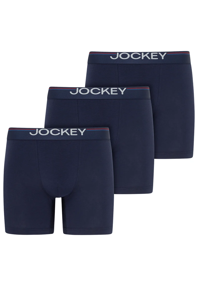 Jockey® Cotton Stretch Comfort Boxer Trunk - 3 Pack