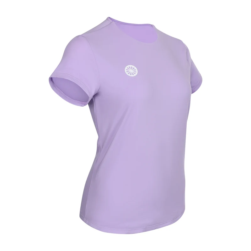 Indian Maharadja Women Breeze Round Neck Tee Violet Rose