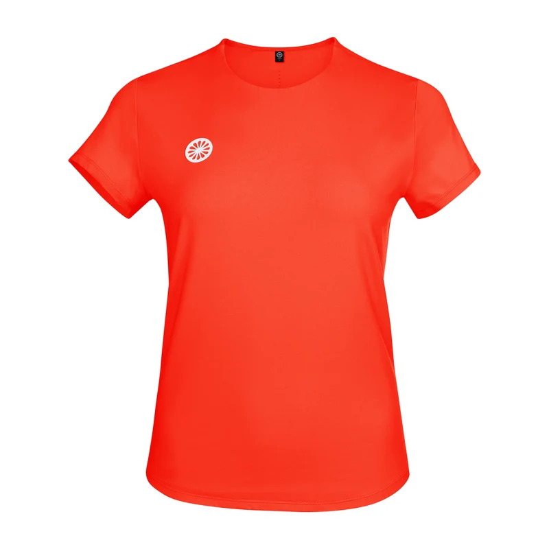 Indian Maharadja Women Breeze Round Neck Tee Orange Syrup