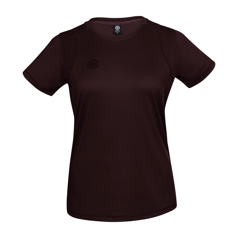 Indian Maharadja Women DryShift Tee Dark Berry