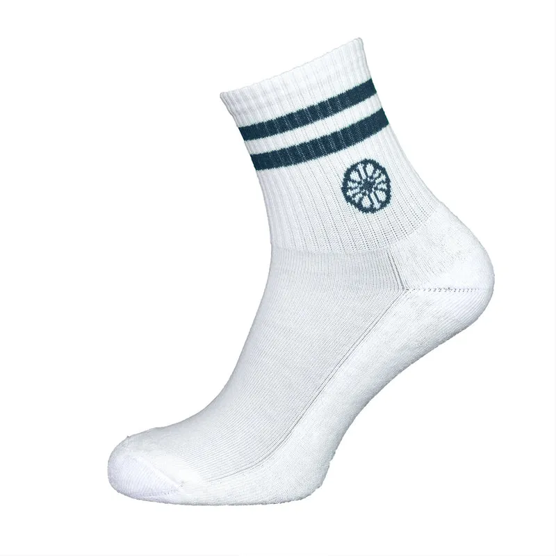 Indian Maharadja Striped Short Sock Ocean