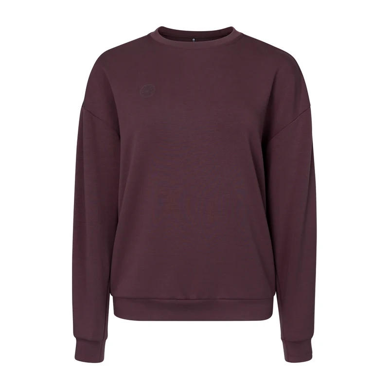Indian Maharadja Women Soft Supreme Sweater Dark Berry