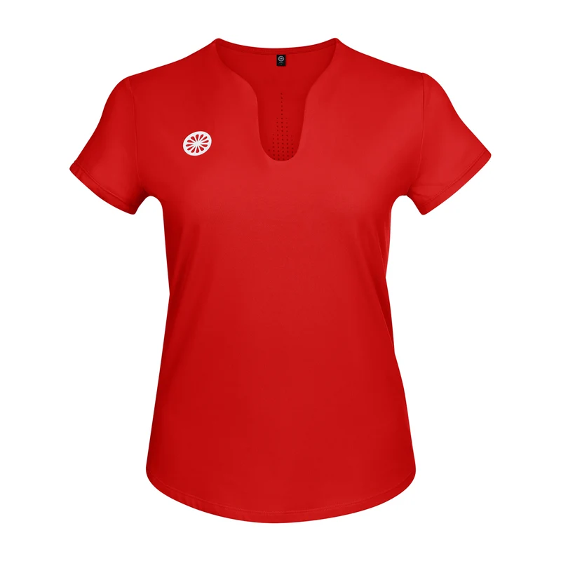 Indian Maharadja Women Breeze Tee Salsa Red