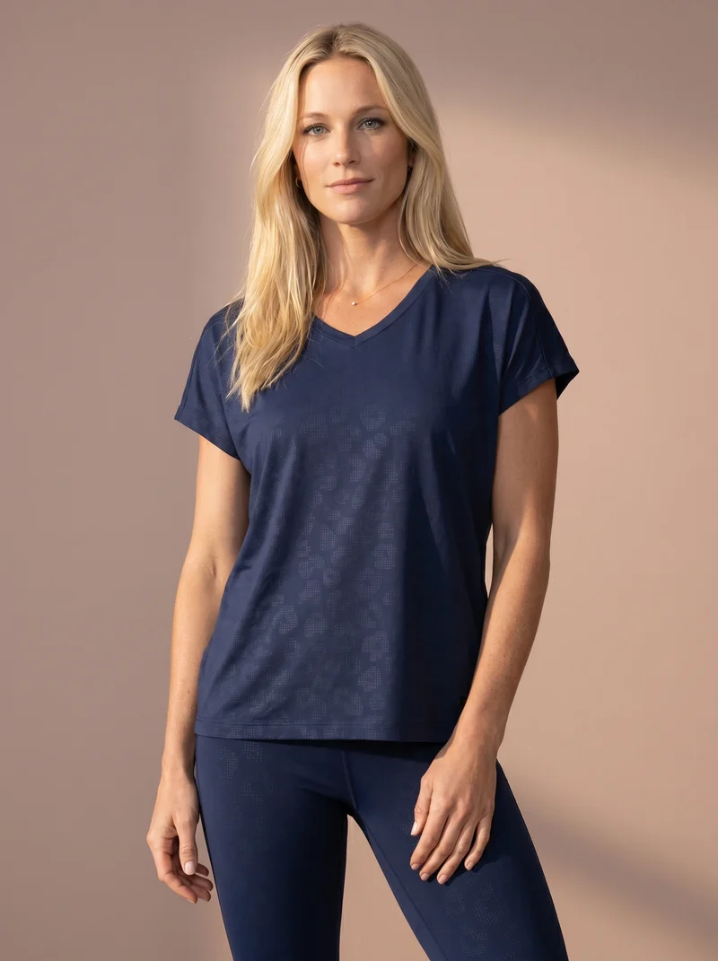 Sjeng Spicy Plus Lady Tee - Blue Nox