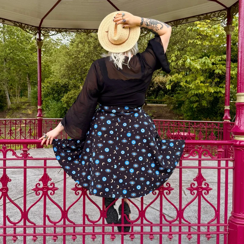 Malocchio Flare Skirt