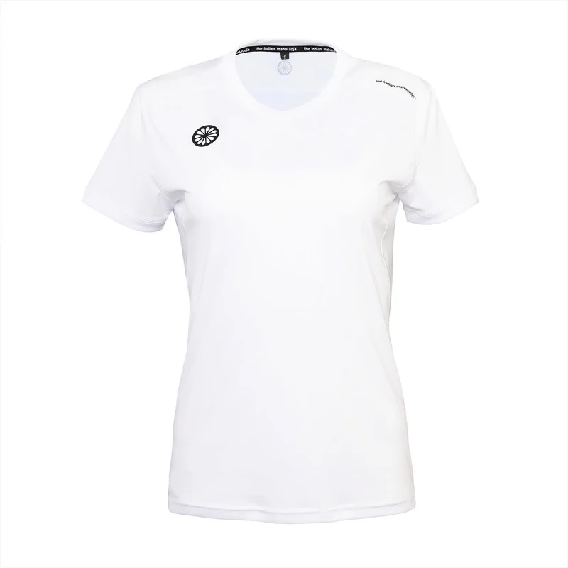 Indian Maharadja Jaipur Women Performance Tee White