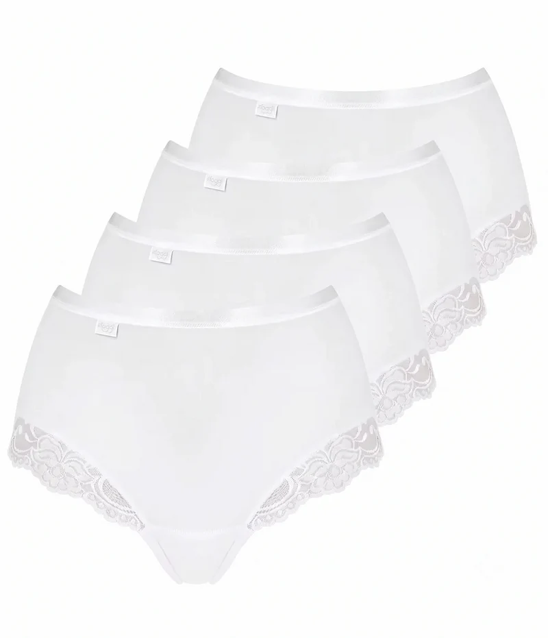 Sloggi 4-pack Romance Maxi - Dames slips