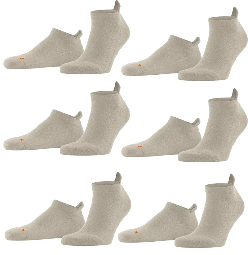 FALKE 6-paar Cool Kick Sneakersokken - die niet afzakken