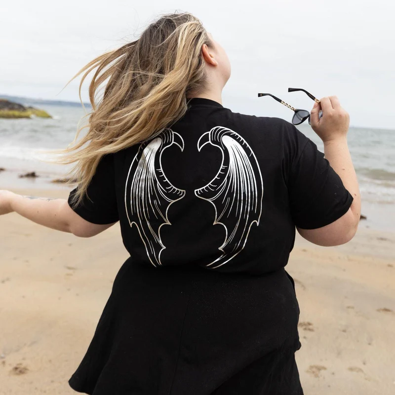 Organic Cotton ACOTAR T-Shirt - Wing Span