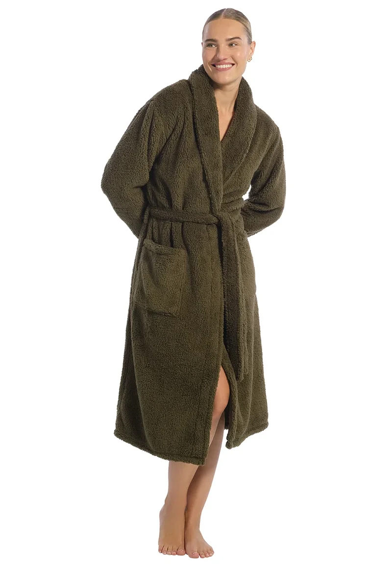 Ten Cate dames badjas Fleece