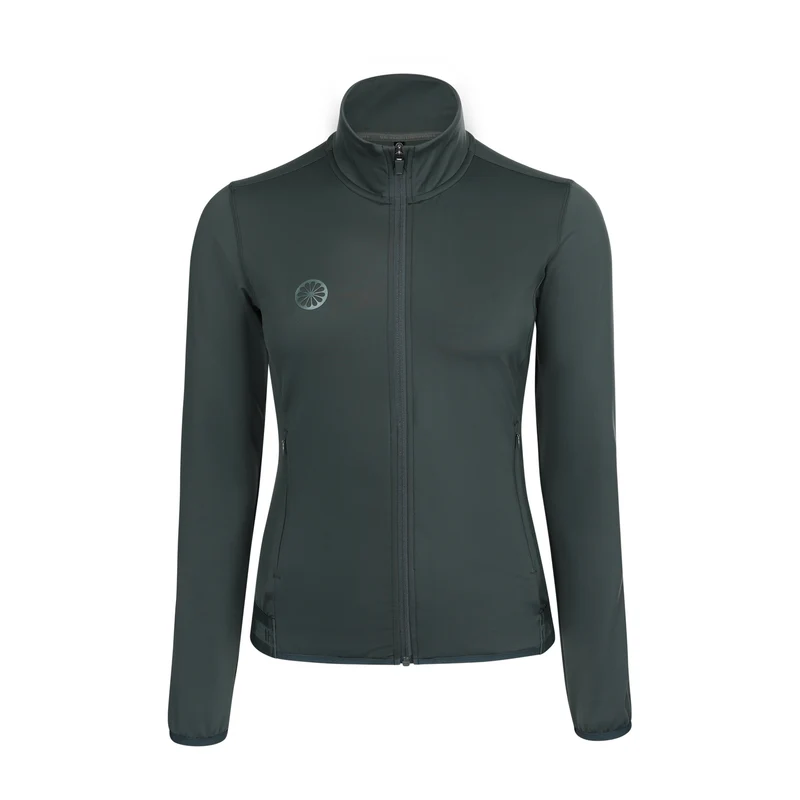 Indian Maharadja Women Performance Full Zip Jacket Urban Grey