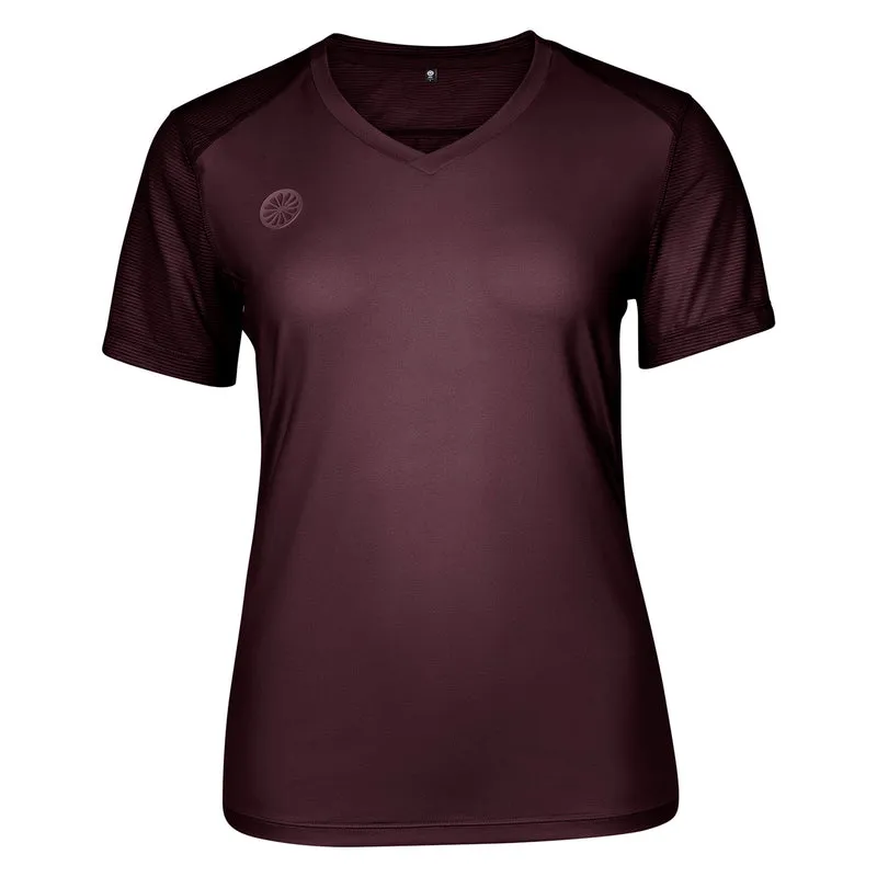 Indian Maharadja Dry Touch Tee Women Dark Berry