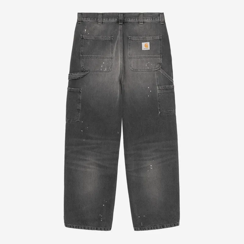 Carhartt WIP Heren OG Single Knee Broek | Zwart Destroy Wash
