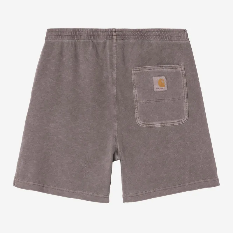 Carhartt WIP Harper Sweat Short voor heren | Tabakkleurige kledingverf