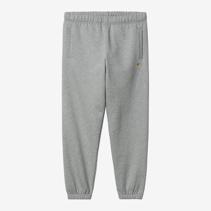Carhartt WIP Chase joggingbroek voor heren | Grijs gemêleerd