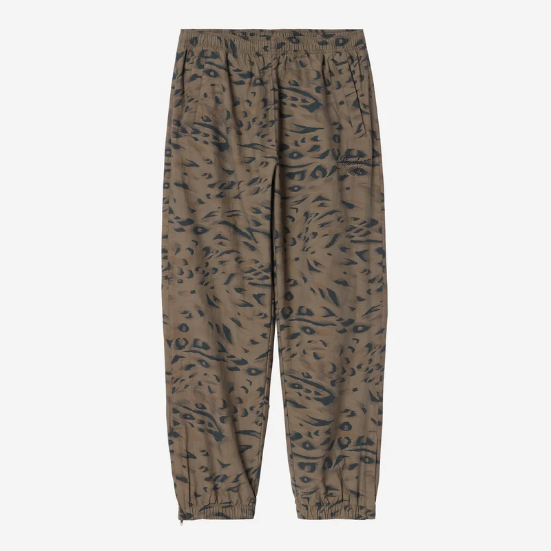 Carhartt WIP Travon herenbroek | Cypress met eendenverenprint