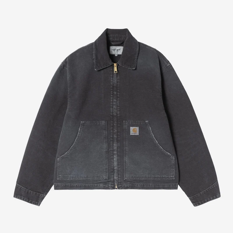 Carhartt WIP Heren OG Arcan-jas | Zwarte vernietigingswas