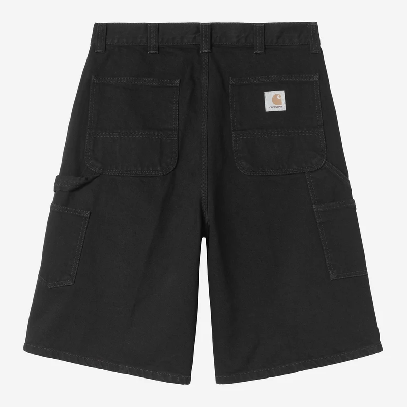Carhartt WIP Heren OG Single Knee Kort | Zwart Uitgespoeld