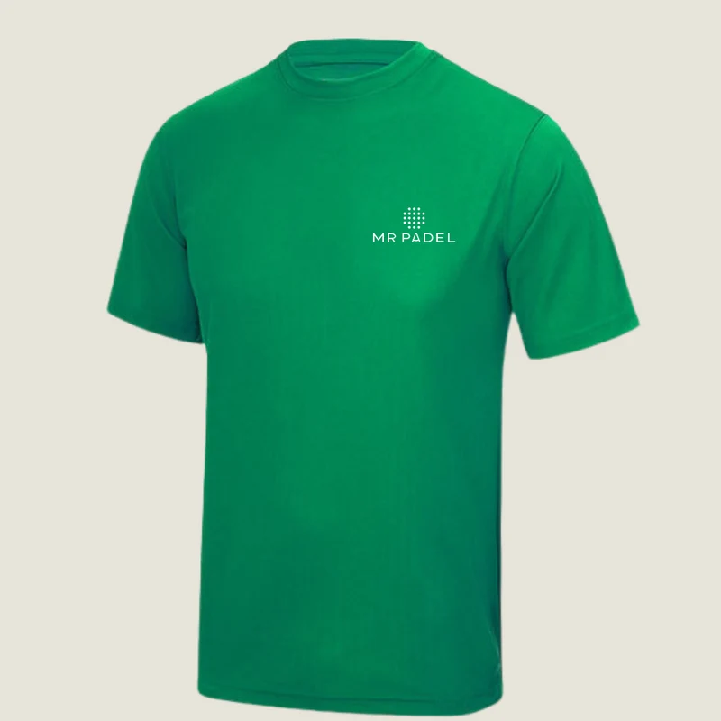 Kids Padel Shirt Groen