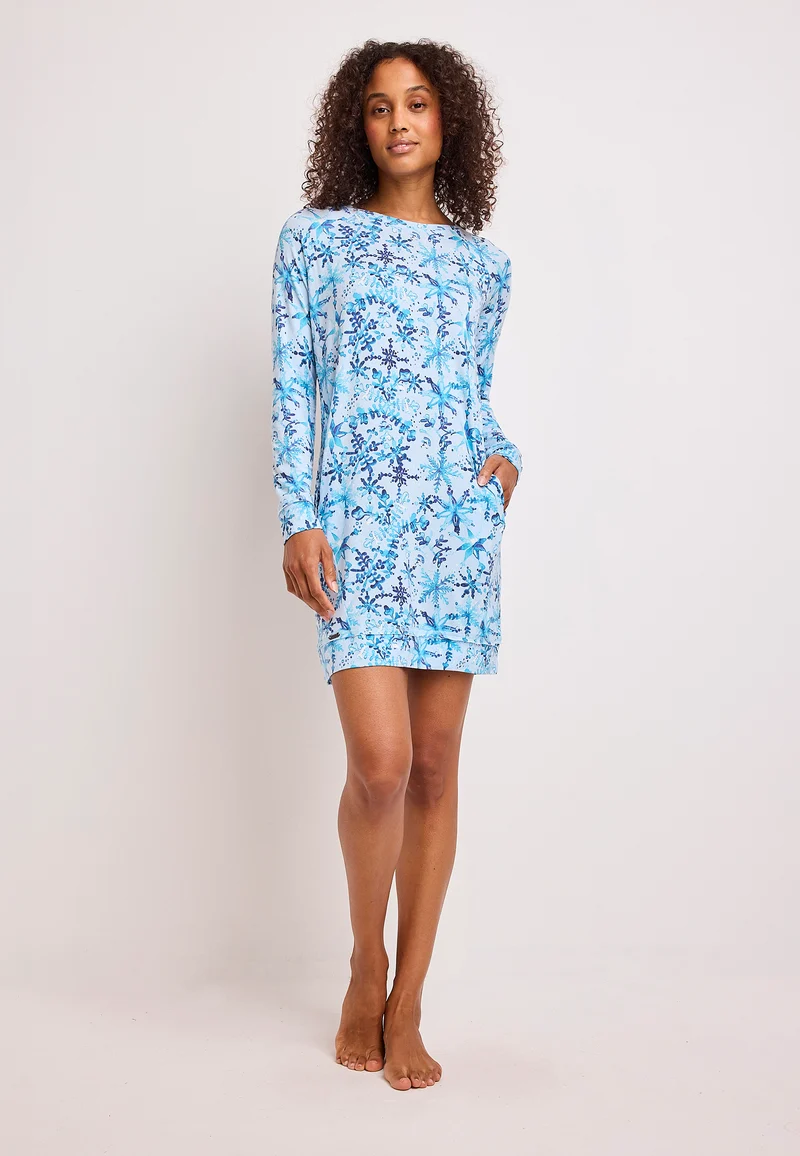 Jockey® Supersoft Long Sleeve Lounge Dress