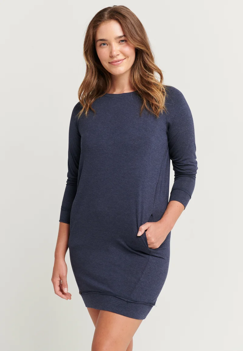 Jockey® Supersoft Long Sleeve Lounge Dress