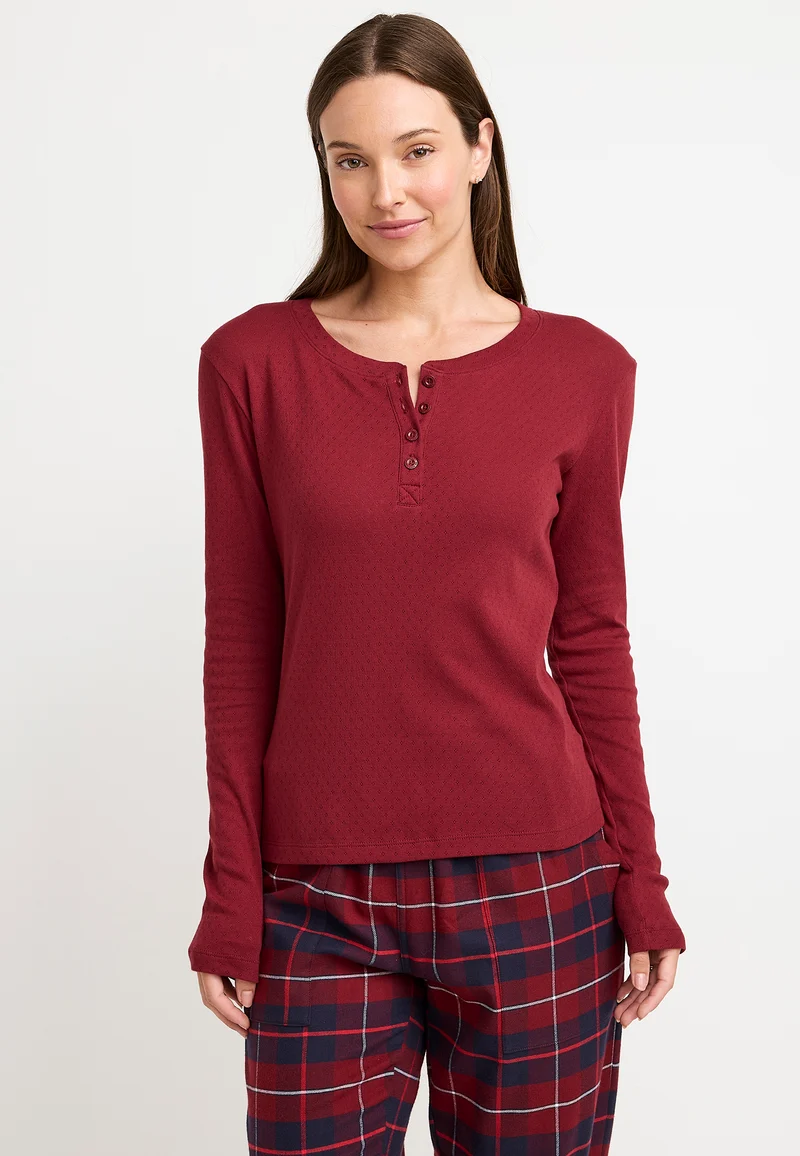 Jockey® Everyday Flannel Long Sleeve Shirt
