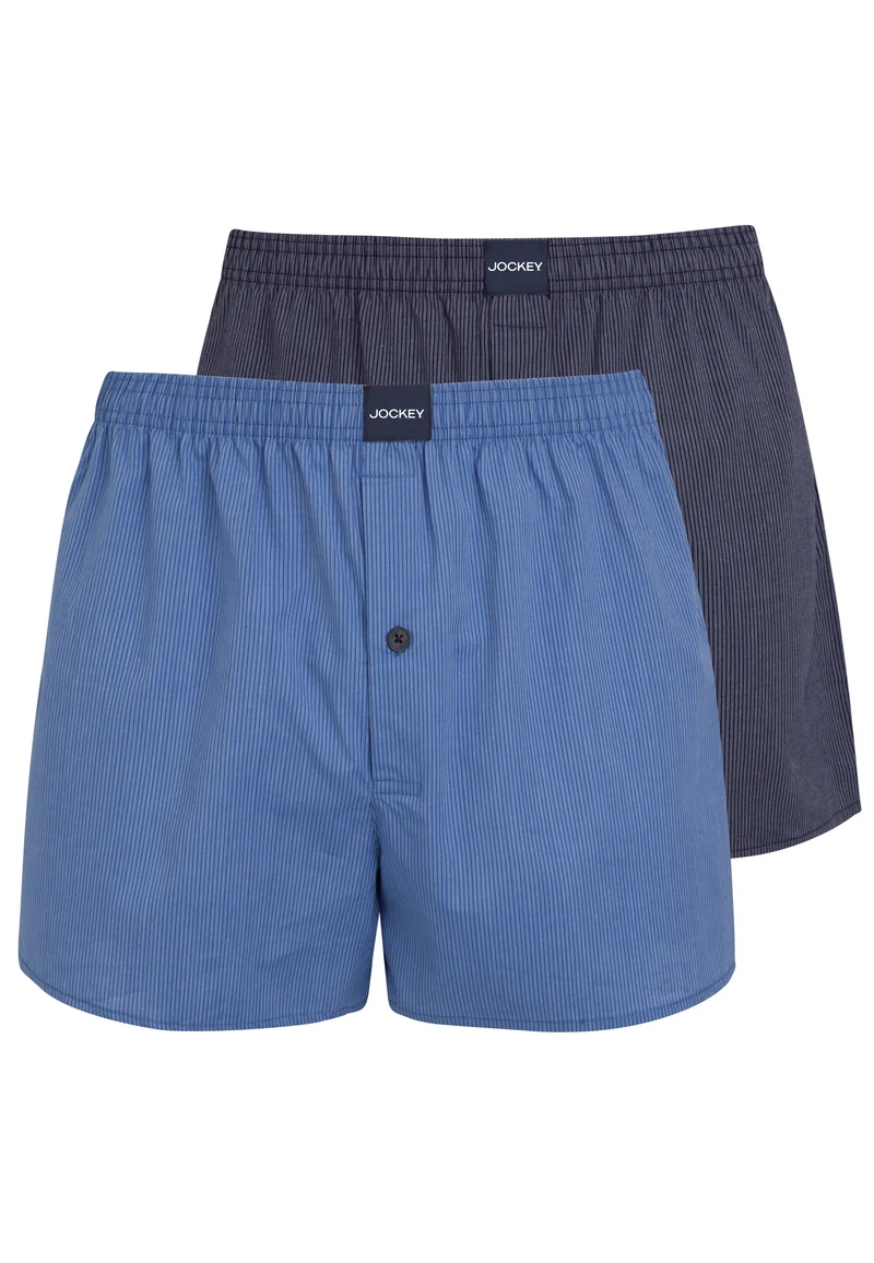 Jockey® Everyday Striped Boxer Woven - 2 Pack