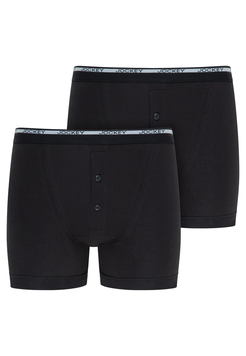 Jockey® Modern Classic Button Fly Boxer Trunk - 2 Pack