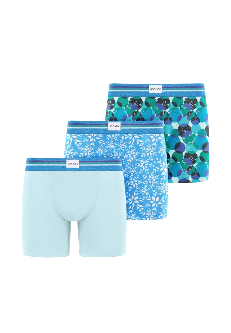 Jockey® Cotton Stretch Boxer Trunk - 3 Pack