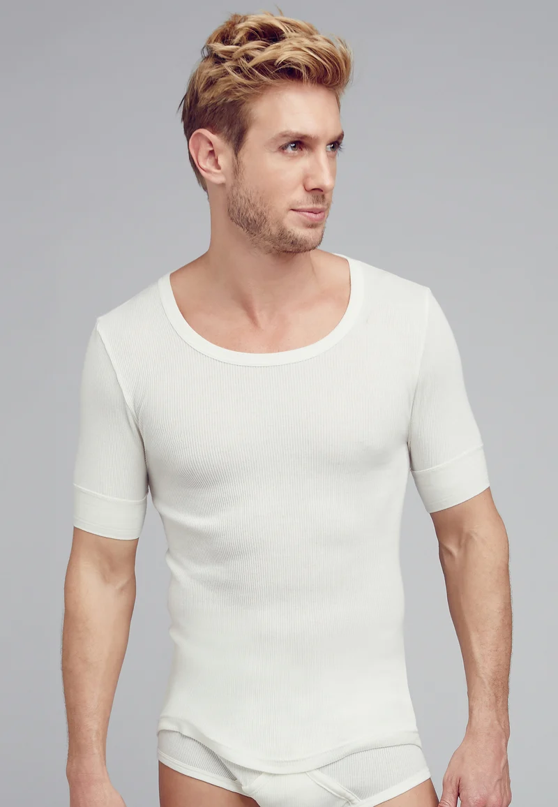 Jockey® Classic Cotton Rib Shortsleeve Shirt