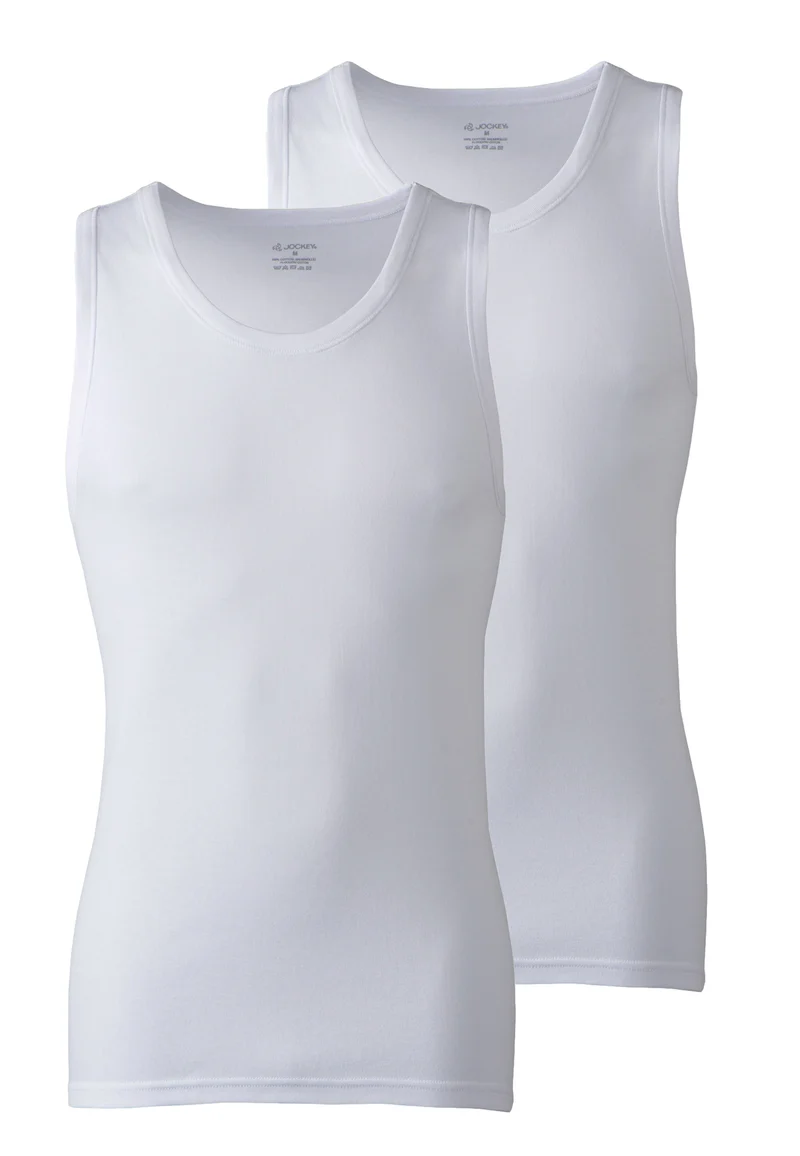Jockey® Modern Classic A-Shirt - 2 Pack