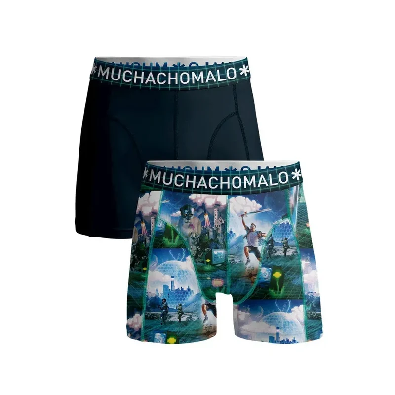 Men 2-Pack Shorts Elebudha Virtualreality 2P BUDAVIR1010