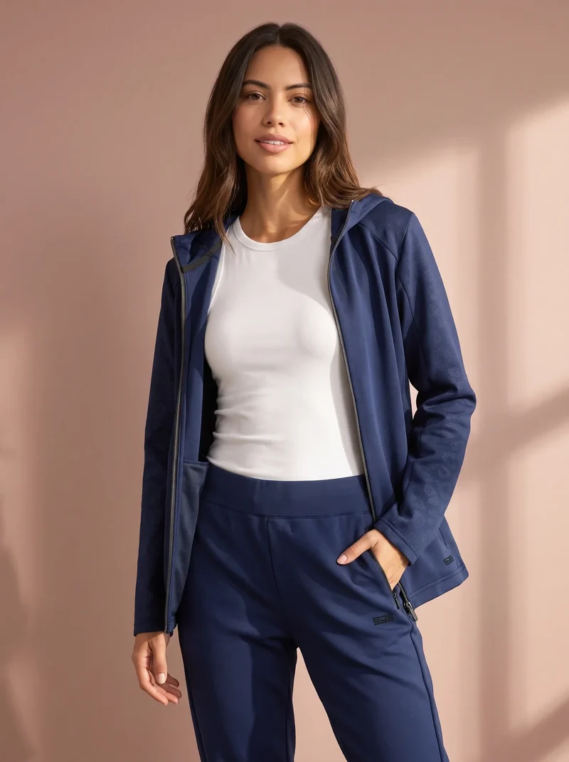 Sjeng Rydelle Lady Hooded Jacket - Blue Nox