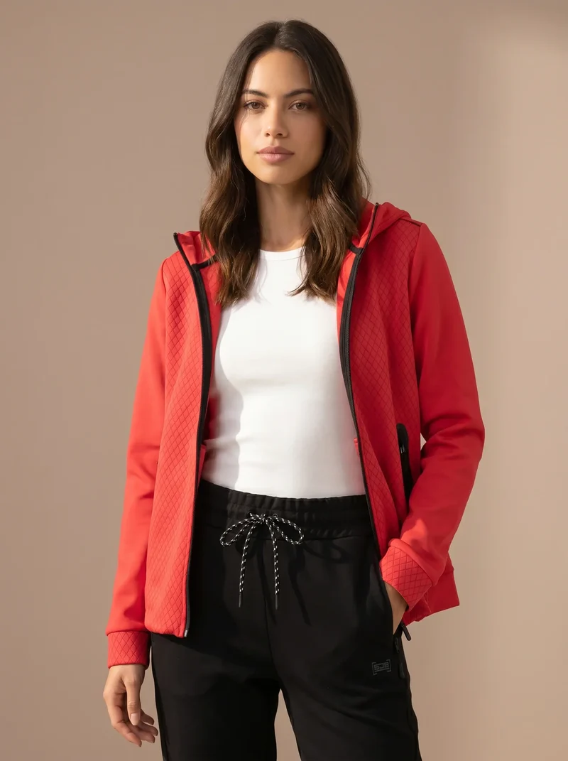 Sjeng Rotonda Lady Hooded Jacket - Watermelon