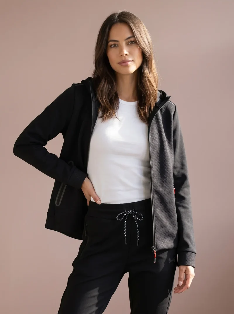 Sjeng Rotonda Lady Hooded Jacket - Black