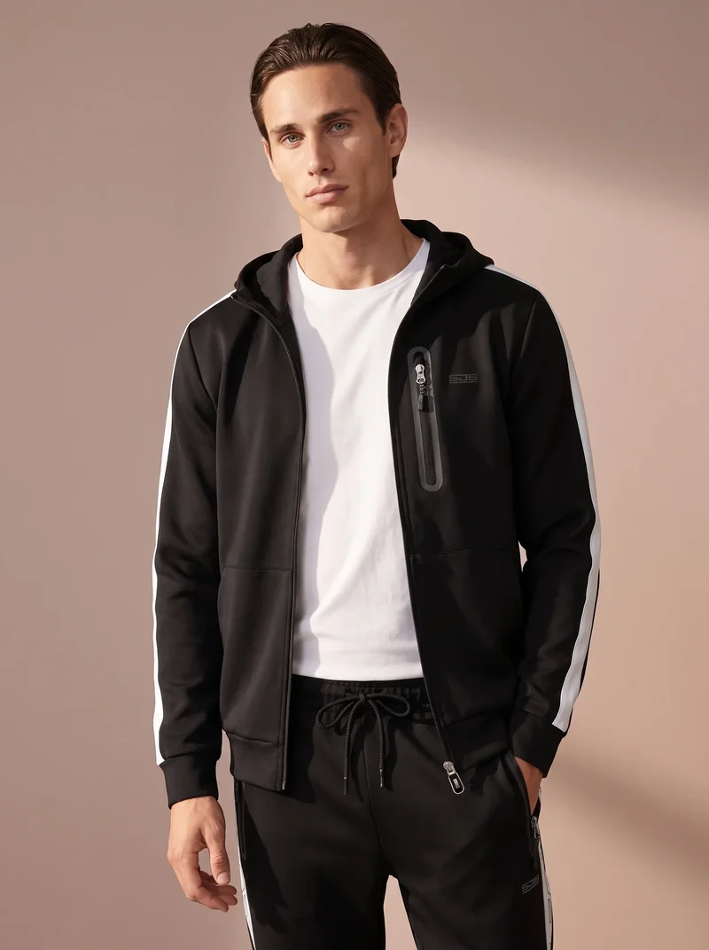 Sjeng Memphis Men Hooded Jacket - Black