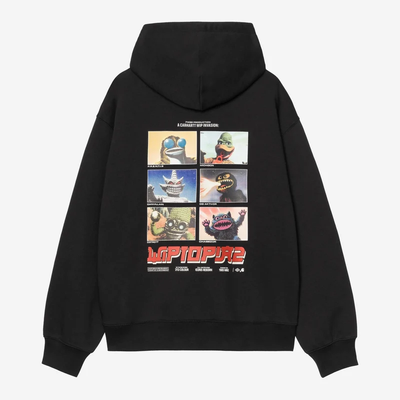 Carhartt WIP Heren Wiptopia II Hoodie | Zwart