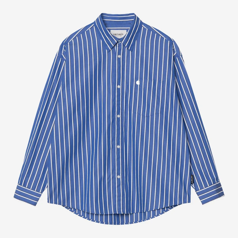 Carhartt WIP Heren Gowan gestreept overhemd | Lapis
