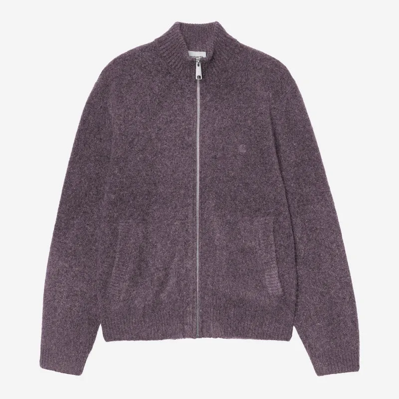 Carhartt WIP Curtis sweaterjas voor heren | Tangled Shady Purple